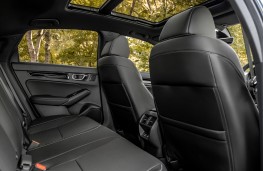 Honda Civic, 2026, rear seats